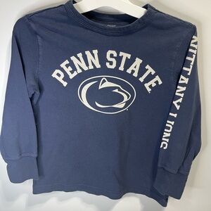 Penn State Kids Long Sleeve Shirt - Navy Blue Size Small